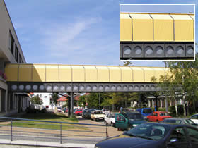 Facade awnings | click for large image
